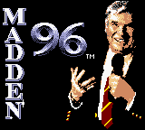 Madden 96 screenshot 5 for GameBoy